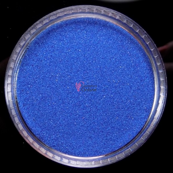 Nisip extra fin cu glitter pentru unghii 9g NS13 Albastru Marin